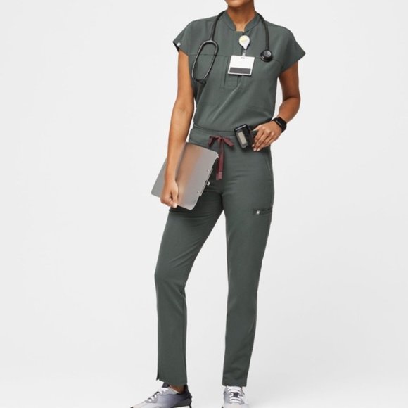 FIGS scrubs size XXS set Bonsai special edition rare styles & color! Like new. - Picture 1 of 10